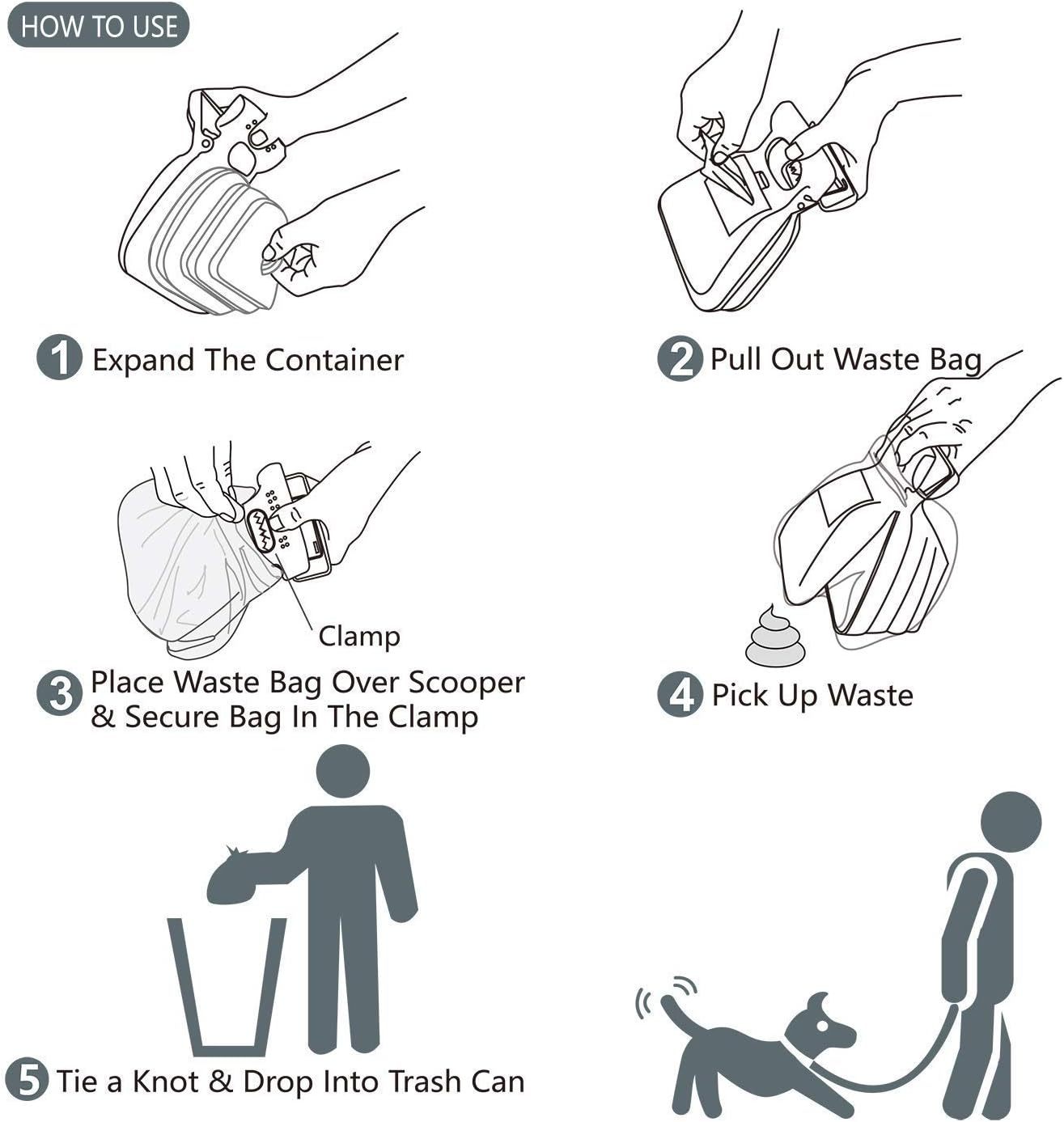 Scoopy Doo Portable And Handheld Pet Waste Bag Attachment