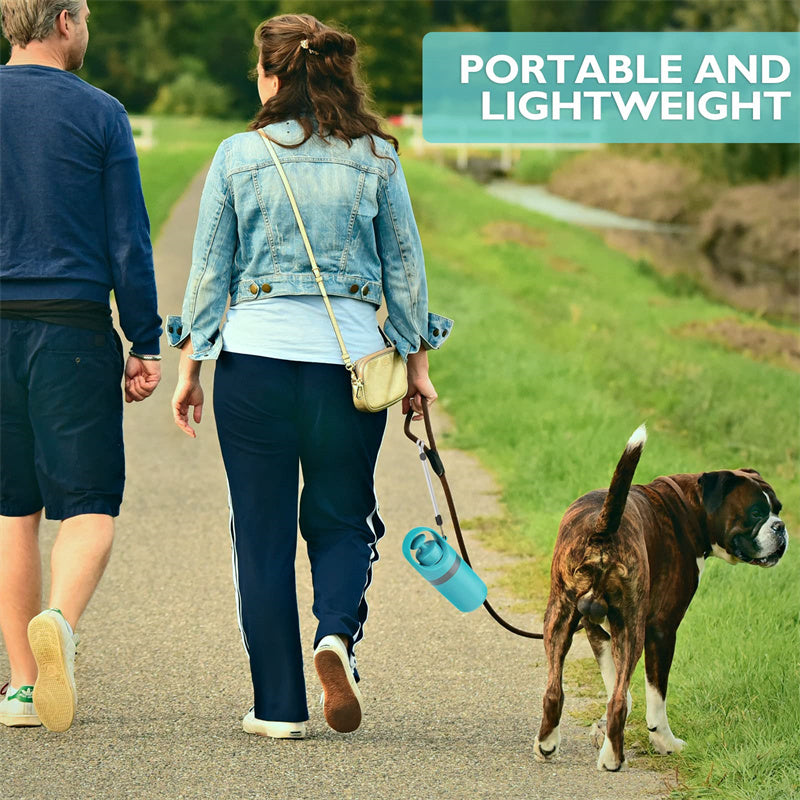 Scoopy Doo Portable Lightweight Dog Pooper Scooper With Built-in Poop Bag Dispenser