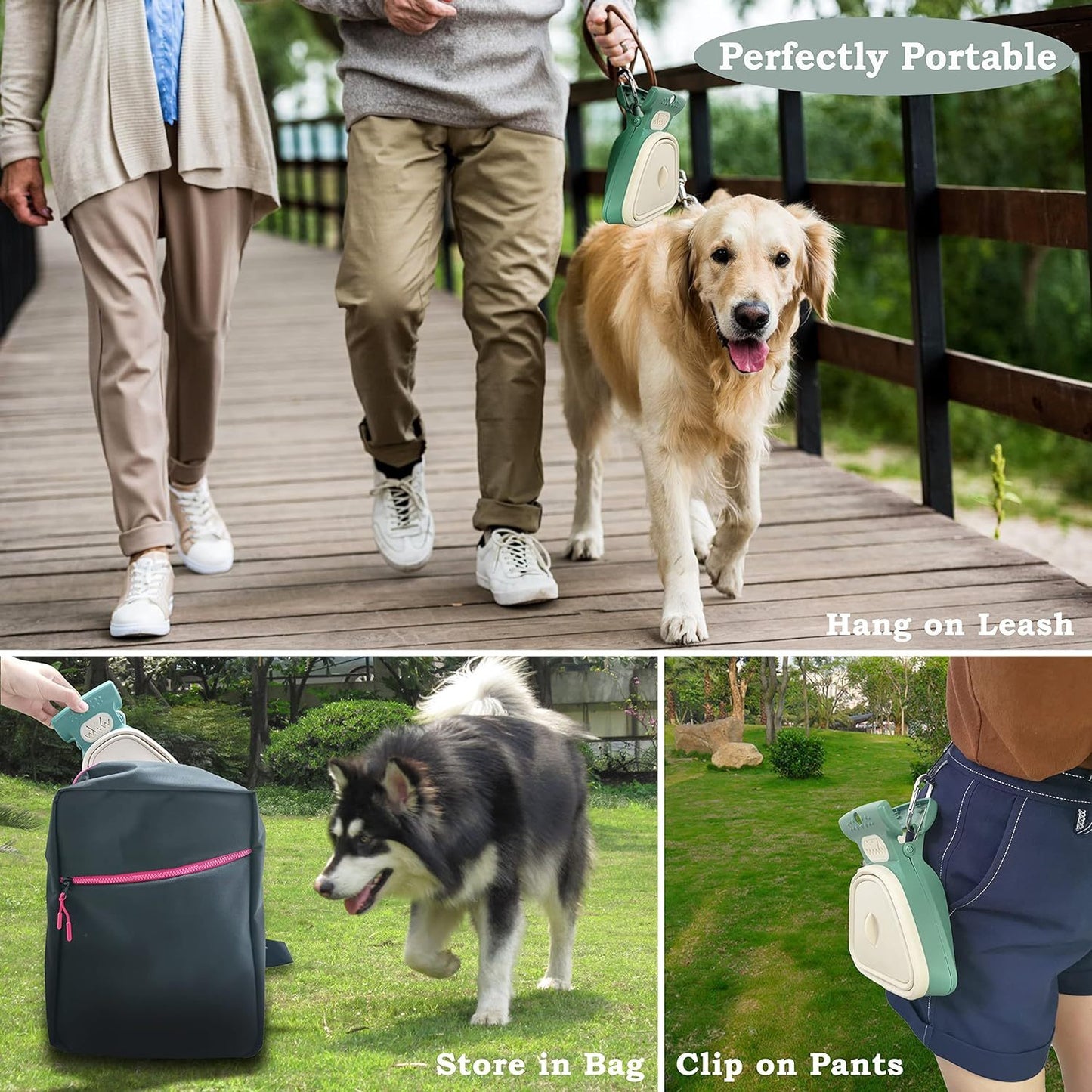 Scoopy Doo Portable And Handheld Pet Waste Bag Attachment