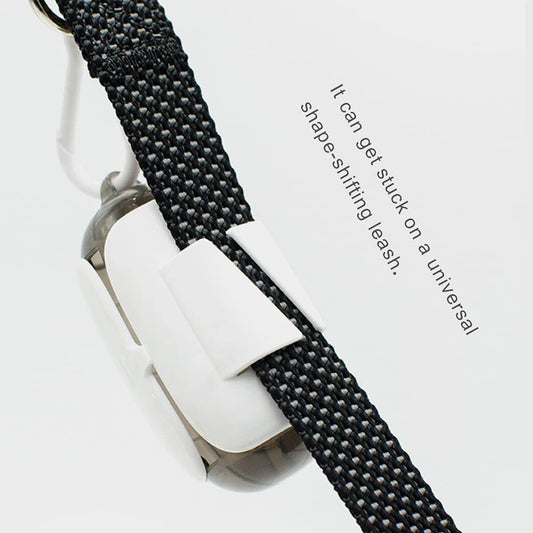 Scoopy Doo Poop Bag Holder And Dispenser With Leash Attachment