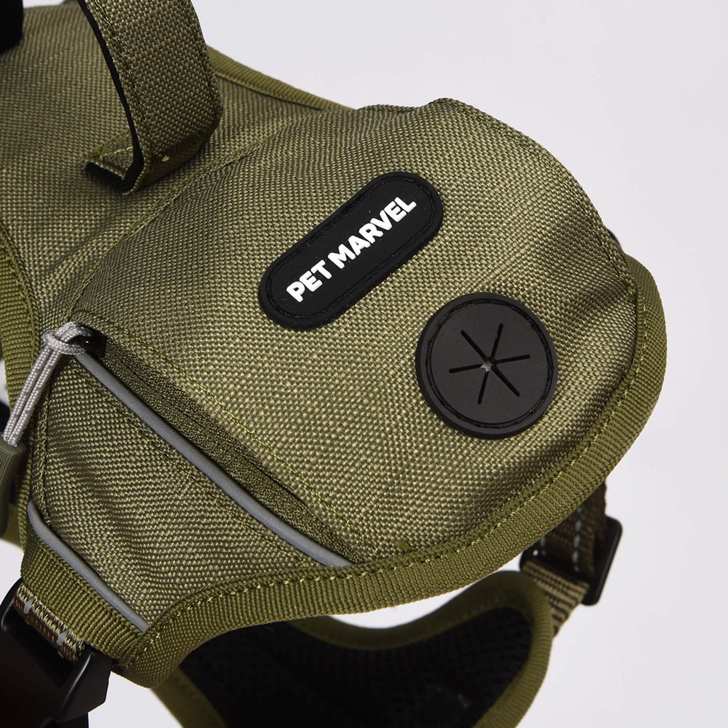 Scoopy Doo High-Perfomance Tactical Dog Harness With Poop Bag Holder, No Pull Front Clip