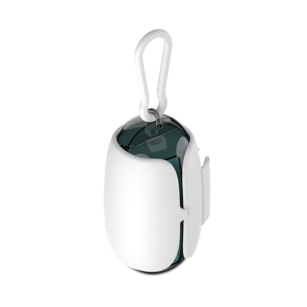 Scoopy Doo Poop Bag Holder And Dispenser With Leash Attachment
